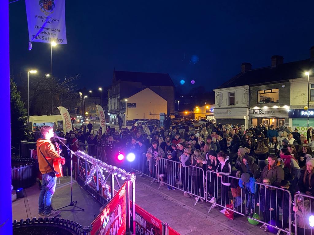 Padiham Xmas Lights Switch On