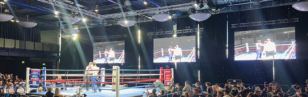 Boxing at Bolton Arena