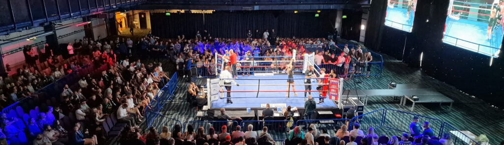 Expert AV solutions for boxing events